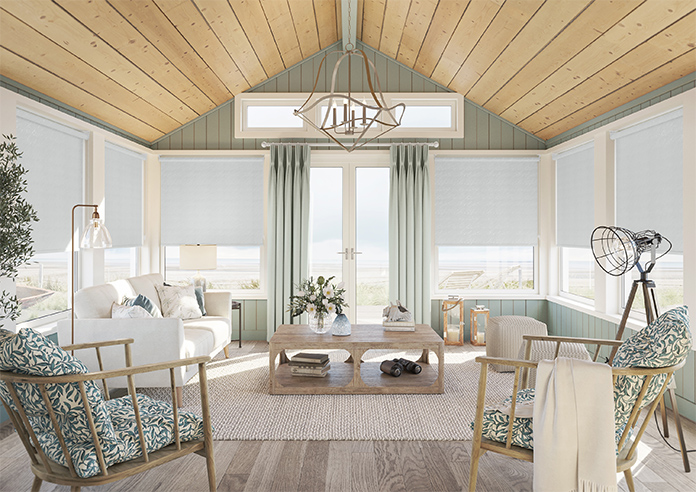 Rapture (Blackout), Mist Grey - Twist&Fit Roller Blind - Image 8